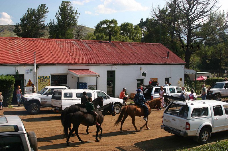 An unusually busy morning on the high street copy