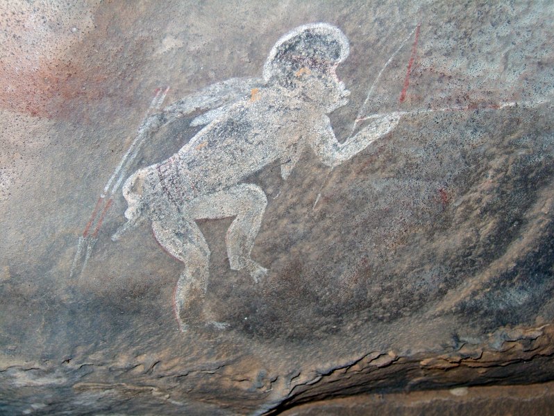 Busman painting on the Swith