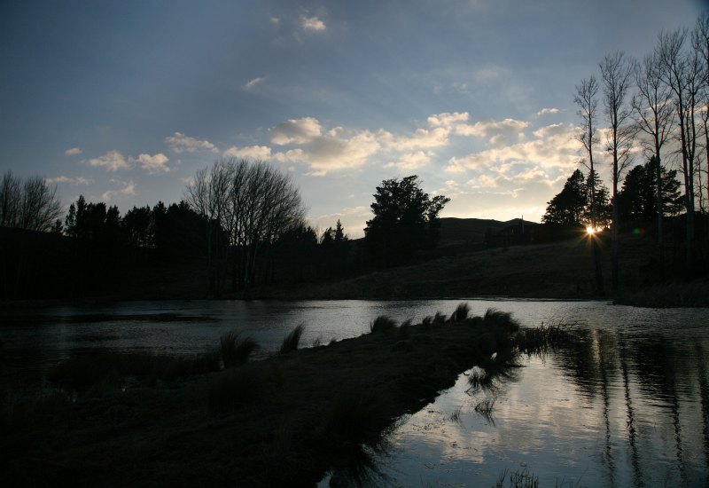 Sunrise over Owl Dam Highland Lodge (29)