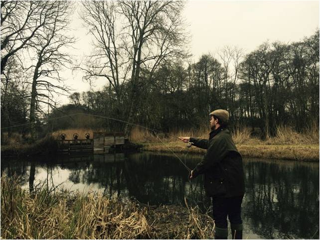 CL The middle of Winter on the River Kennett Barton Court fishery 52