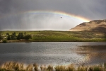 Rainbow over Birkhall Lake
