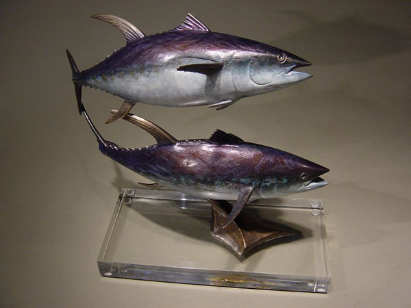 10. Bronzes of yellow fin tuna
