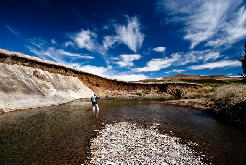 Sterkspruit under lovely clouds