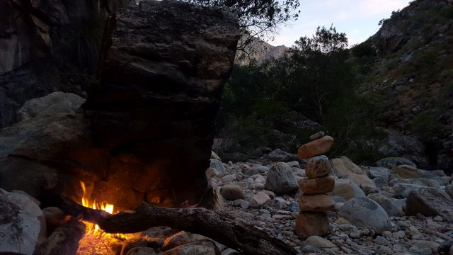 3 Cooking a meal boulder pool